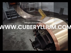 Bandes de béryllium BrB2 Bandes souples et bandes dures conformément à la norme GOST 1789